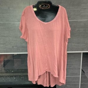 Amuse high low hem shirt